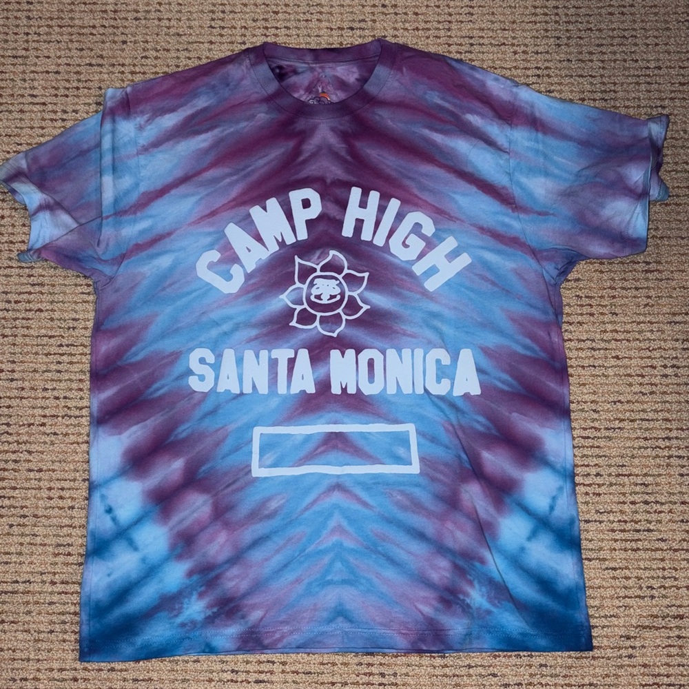 CAMP HIGH Sunny C Tie Dye SS Tee - SZ M - Picture 3 of 7